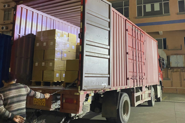 Loading a Container 600x400